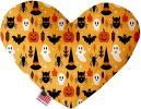 Happy Halloween Canvas Heart Dog Toy
