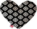 Jerusalem Cross Heart Dog Toy