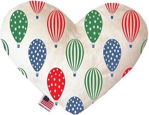 Hot Air Balloons Heart Dog Toy (size: 6 Inch)