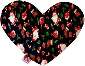 Santa Fun Heart Dog Toy (size: 6 Inch)