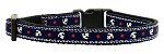 Anchors Nylon Ribbon Collar (size: Blue Cat Safety)