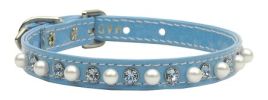 Patent 3/8" Pearl and Crystal Collars