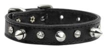 Just the Basics Crystal and Spike Collars